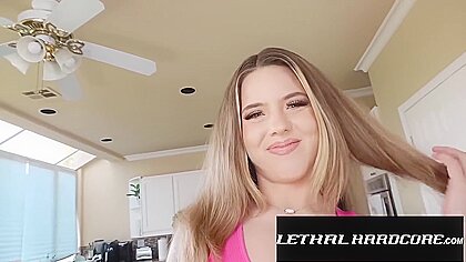 Petite Cute Babe Rides The Cock Like A Pro