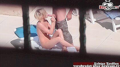 Public – German Milf Have Sex In Holiday