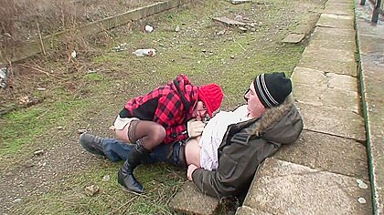 Want To See A Glorious Outdoors Public Fucking?